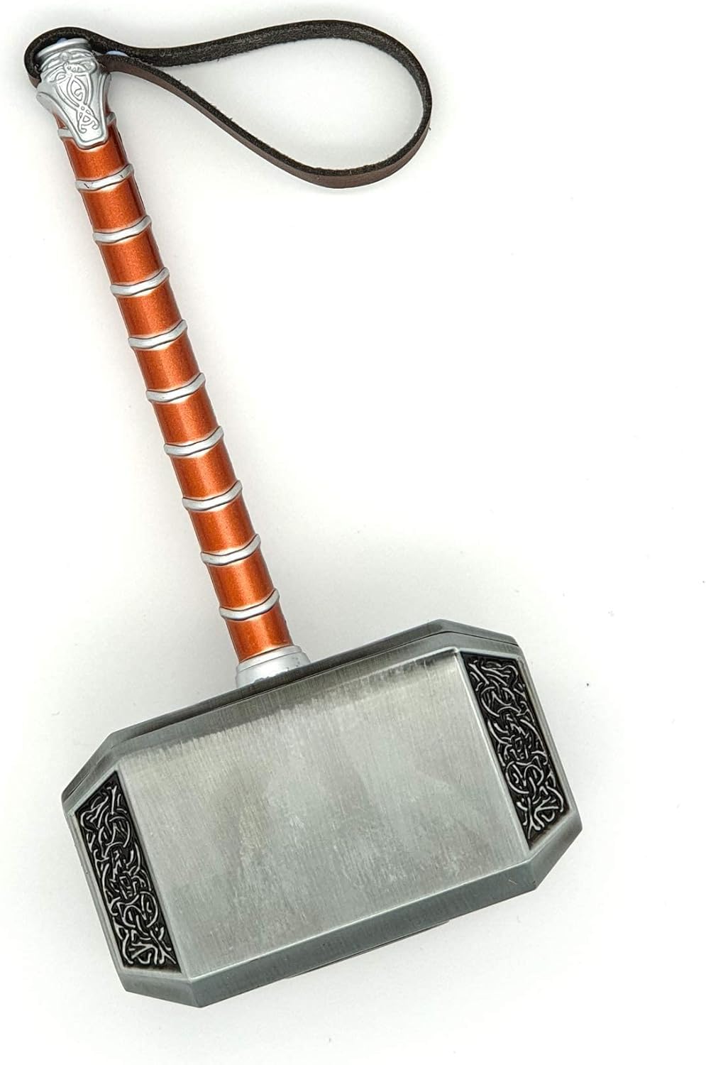 Solid Steel 20cm Legendary Hammer of The Thunder God - 400g Heavy Metal Mjolnir Display - Marvelous Gift for Fans of Thor & Norse Mythology, Ancient Legends, Heroic Tales & Desktop Collections