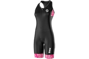SLS3 Triathlon Suits Women - Durable AG Tri Suit Women, High Performance Design - Breathable Quick Dry Trisuit, No Shelf Bra