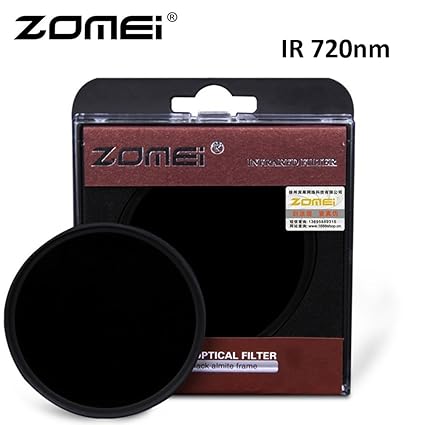 Flycoo Zomei - Filtros infrarrojo IR 720 nm de vidrio óptico para ...
