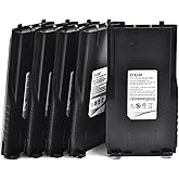 hflexgrad (5-Pack) 3.7V 1000mAh Li-ion Battery, Replacement for Retevis RT7 Walkie Talkie Radios Lightweight Rechargeable Pack