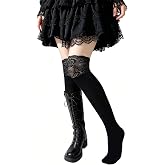 YOYOU Knee High Socks for Women Long Boot Socks Knee High Stockings | One Size, Comfortable and Breathable, Gift for Daily Wear Friend Family Halloween Christmas Cosplay