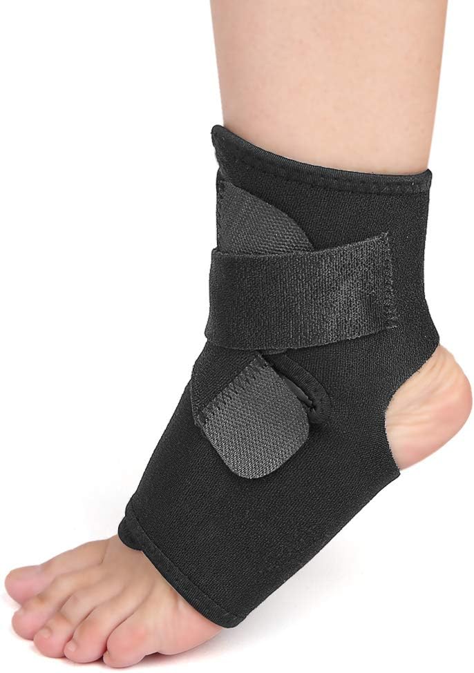 Ankle Support Brace Sleeve for Women Men, Compression Sports Wraps Guard for Running Basketball Volleyball Football Adjustable: Health & Personal Care