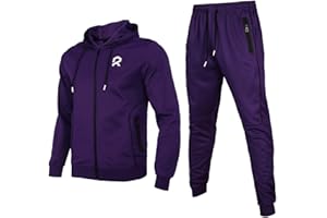 Fashion mens sweatsuit full zip tracksuit hoodie outfits Active jogging suit set for men ouertwear