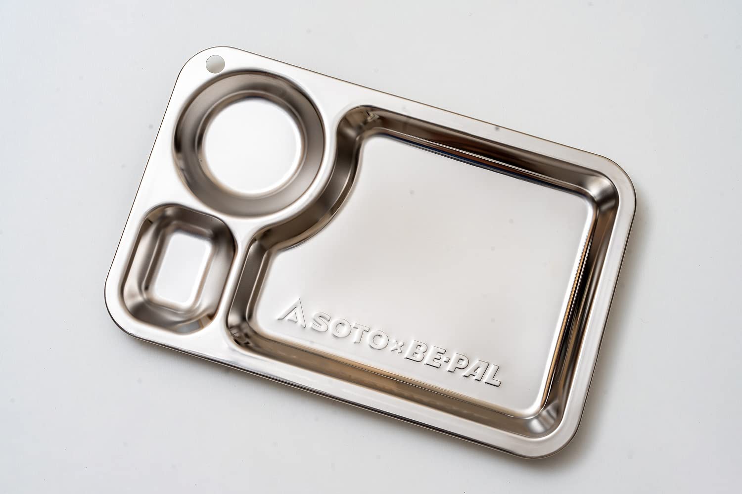 BE-PAL(ビーパル)2021年12月号【雑誌付録】SOTO(ソト)ステンレスランチプレート