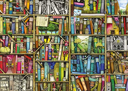 Ravensburger Puzzle 19137 - Magisches Bücherregal - 1000 Teile Puzzle für Erwachsene und Kinder ab 14 Jahren, Motiv von Colin Thompson – Bild 4
