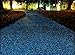 100 Pcs Solar Powered Glow in the Dark Pebbles and Stone for Pathways and Garden Decor