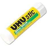 UHU Clear Glue Sticks (SAU99655), White