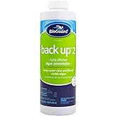 BioGuard Back Up 2-1 Quart, Single, Proven Effective Algae Preventative, Non-Staining, Keeps Water Clean and Clear
