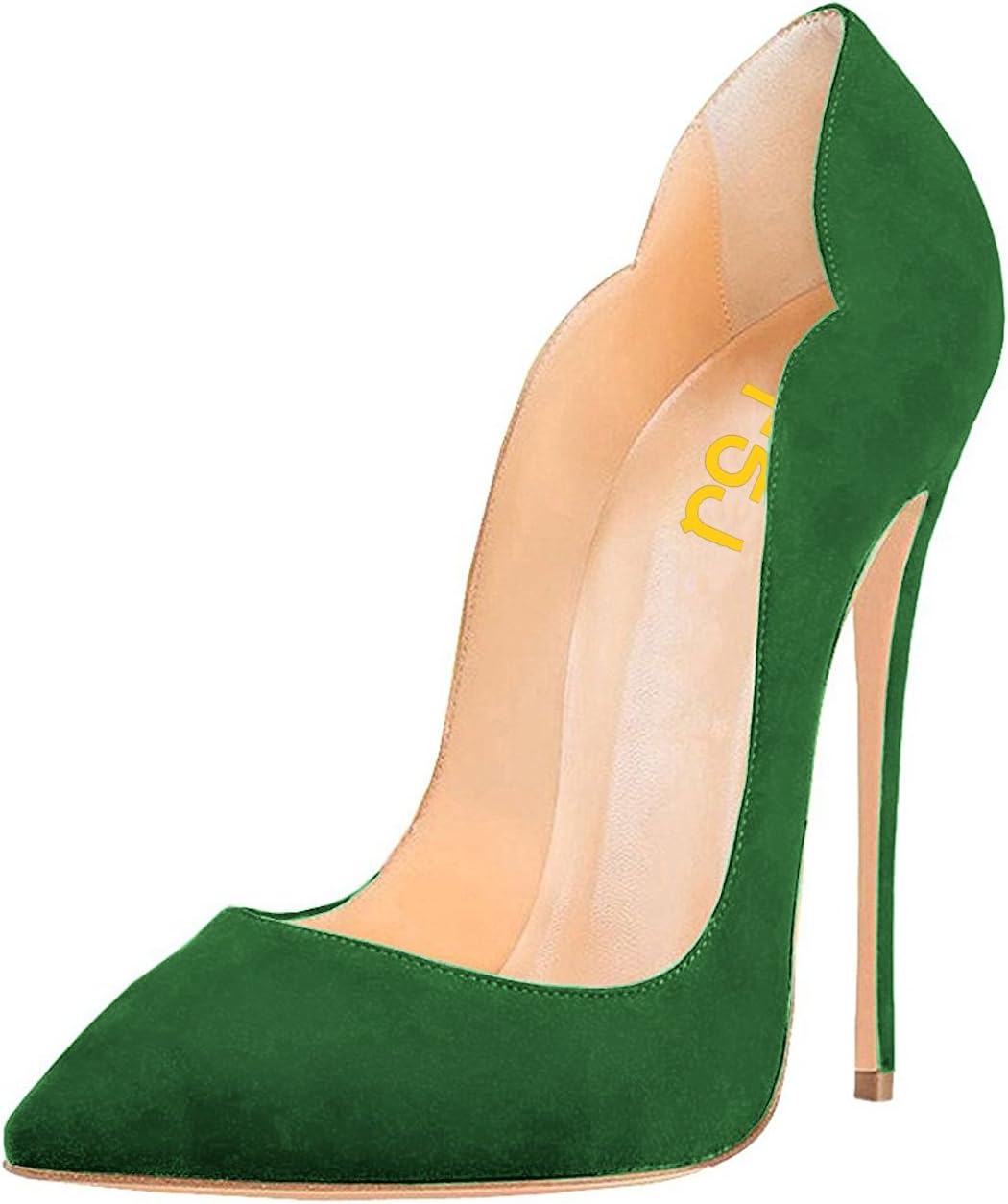 FSJ Women Classic Pointed Toe High Heels Sexy Stiletto Pumps Office