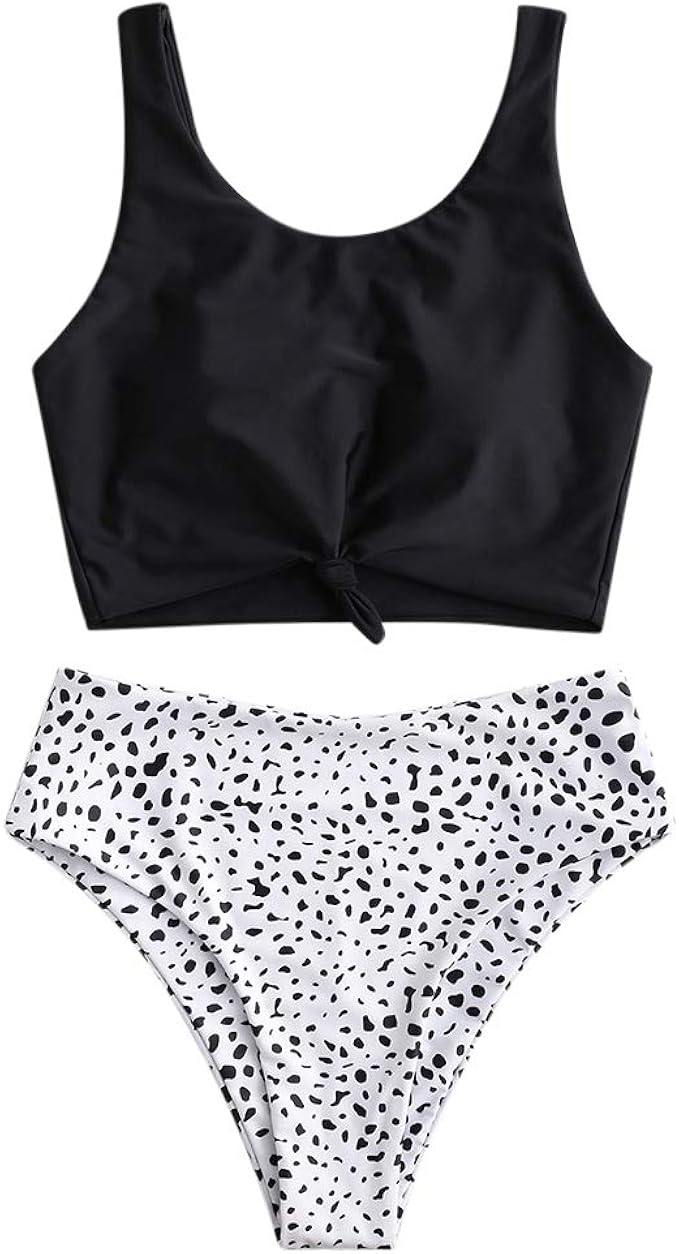 high waisted swimsuits zaful