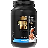 Maxler 100% Golden Whey Protein - 24g of Protein per Serving - Whey Protein Powder for Pre Post Workout - Fast-Absorbing Whey Concentrate, Isolate & Hydrolysate Blend - Salted Caramel 2 lb