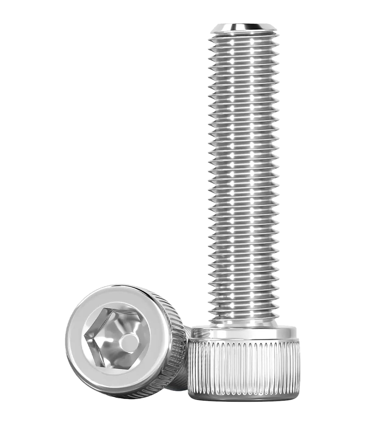 Drenky Allen Socket Cap Head M5 X 30mm Cylinder Screws with Hexagon Socket, Stainless Steel, DIN 912 (ISO 4762), Pack of 20