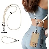 K&F CONCEPT 2-in-1 Phone Lanyard Crossbody with 1/4" Screw, Adjustable Anti Theft Crossbody Strap Compatible for DJI Osmo