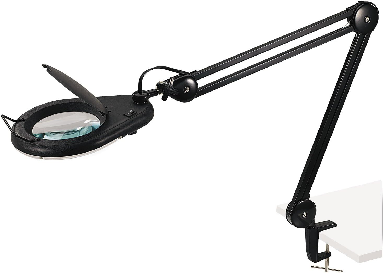 UNV90001 Magnifier Clamp On Desk Lamp Kitchen & Dining