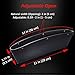 Leather Car Seat Gap Filler, Ampper Car Seat Side Console Slit Caddy Catcher Storage Box Pad Pocket Premium Quality PU Leather - (0.79 - 1.6