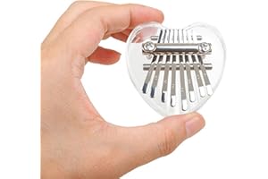 Heart-shaped crystal key accessories, 8 stainless steel keyboards, crystal pocket music, backpack and wallet pendants, mini t