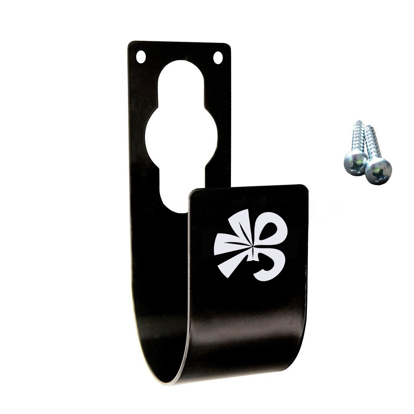 Garden Hose Holder wall mount-Durable and 30m/100ft Heavy Duty Long Lasting Steel Hose Hanger with faucet Conveniently store your hose using +2 screws -keep your backyard neat and clean