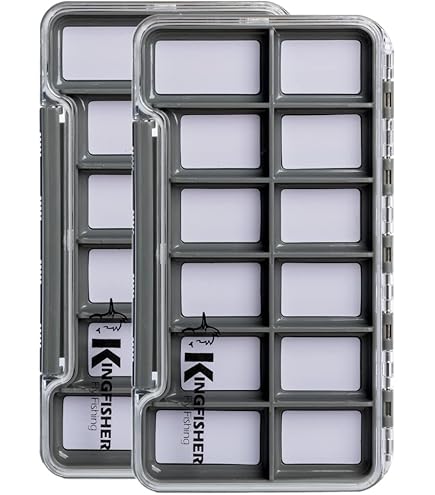 Magnetic 18 Compartment Fly Box