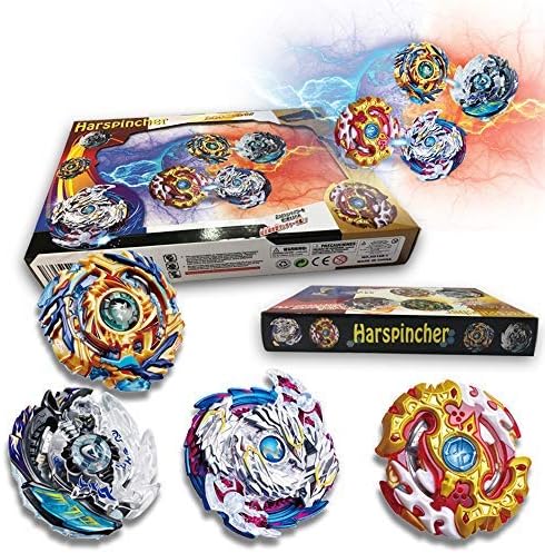 Bey Burst Evolution Switchstrike Battle Tower - Includes ,Four Battling Tops, & Two Launchers & Two Launcher Grip - Age 8+