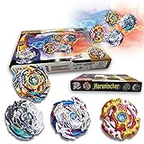 Bey Burst Evolution Switchstrike Battle Tower - Includes ,Four Battling Tops, & Two Launchers & Two Launcher Grip - Age 8+