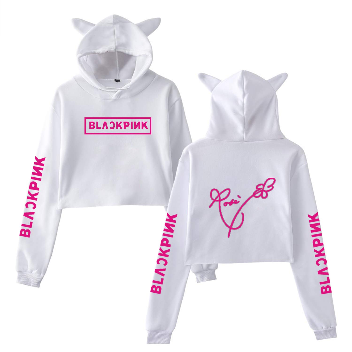 blackpink crop top sweater
