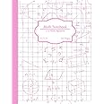 1/2 Inch Squares Graph Paper Notebook: Graph Paper Notebook for Math and Science Students, Grid Paper Notebook for Kids, 120 Quad Ruled Paper, 8.5 x 11 In (Math Workbook)