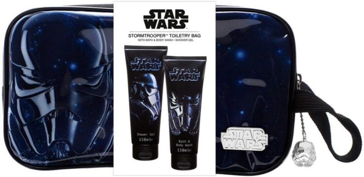 Star Wars Stormtrooper Toiletry Bag with Bath & Body Wash Amazon.co.uk