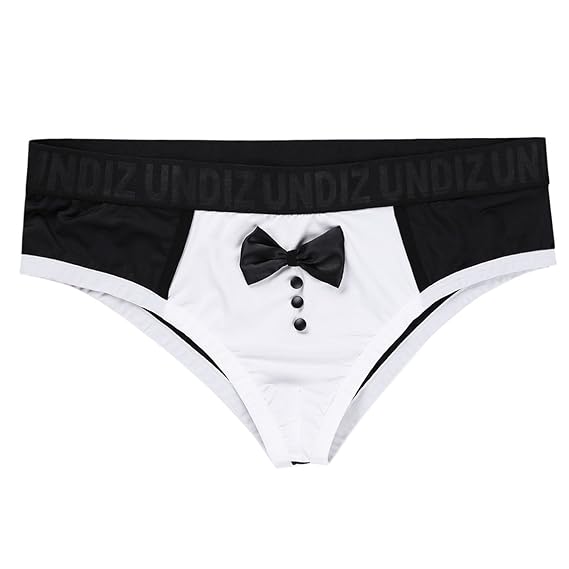 Buy YiZYiF Men's Briefs Boxer Low Rise Cute Bow Tie Tuxedo Briefs