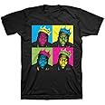 The Notorious B.I.G Men's Multi-Colored Crown T-Shirt