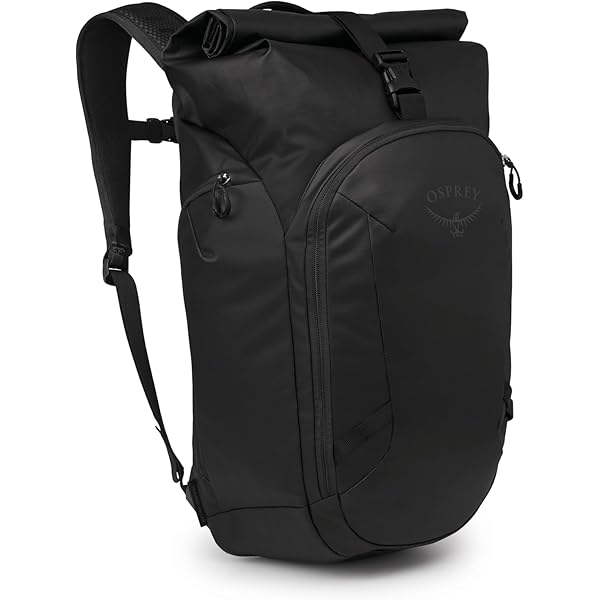 Amazon.com : Osprey Metron 22L Roll Top Commuter Backpack, Black