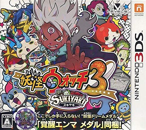 ニンテンドー 3DS ソフト 妖怪ウォッチ3 SUKIYAKI スキヤキ ※メダル無し