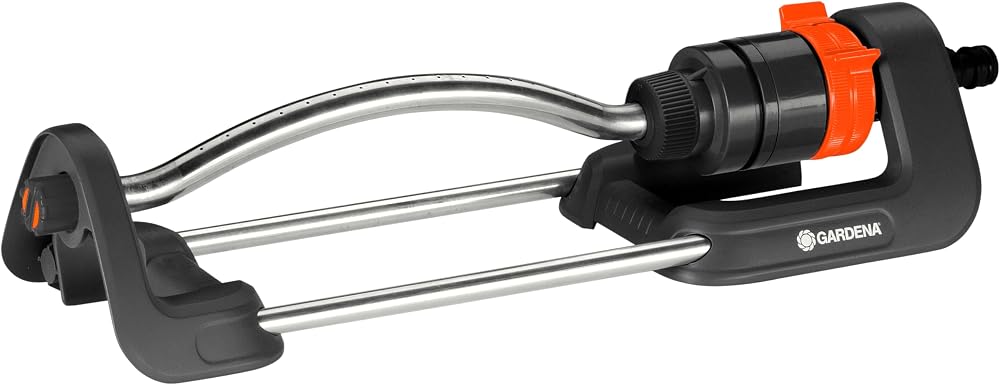 Gardena Aqua S Rectangular Sprinkler 7–17 m Range 90–220 m²
