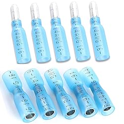 Teansic Heat Shrink Bullet Connectors, 100 Pcs