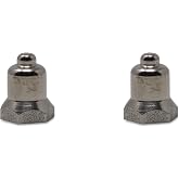 E-Collar Educator 3/8" Titanium Contact Points for Training Collars | EDUCATOR BRAND ONLY | 3/8" Titanium Contact Points | Short &amp; Thin Coats | Verify Receiver Model | NOT Universal