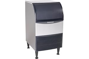 Scotsman UN1520A-1 20" Air-Cooled Nugget Undercounter Ice Maker Machine with 57 lb. Storage Capacity, 167 lbs/Day, 115v, NSF