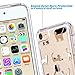 ULAK iPod Touch 6 Case, iPod Touch 7 Case, Slim Fit Hybrid Bumper TPU/Scratch Resistant Hard PC Back/Corner Shock Absorption Case for Apple iPod Touch 5th 6th 7th Generation, Cat