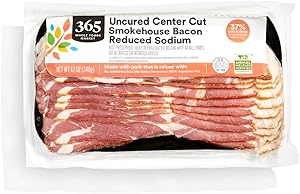 365 Everyday Value, Smokehouse Bacon Reduced Sodium, 12 oz