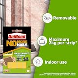 Unibond No More Nails Removable Picture Hanging Strips 10 Pack Translucent Tape view 3