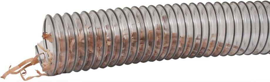 FULTON 2-1/2" x 10' Ultra Flex Clear-Vue Heavy Duty PVC Hose - MADE IN USA! - - 