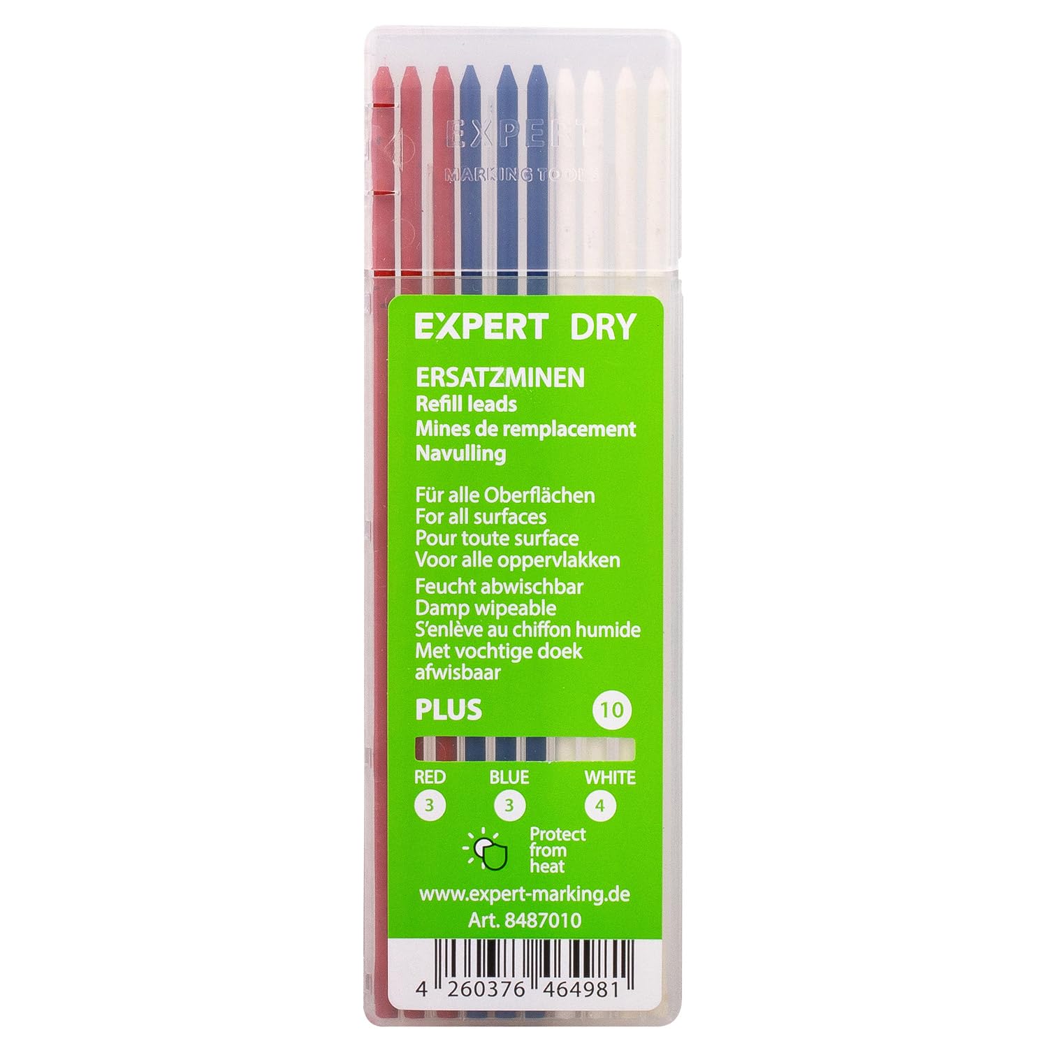 EXPERT Dry Lead Set Plus (Red, Blue, White)