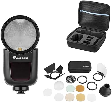 Amazon Com Flashpoint Zoom Li On X R2 Ttl On Camera Round Flash Speedlight Kit For Nikon Godox V1 Electronics Amazon Com Flashpoint Zoom Li On X R2 Ttl On Camera Round Flash Speedlight Kit For Nikon Godox V1 Electronics