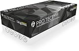 Unigloves PRO.TECT Black GA0045 Nitrile Gloves Extra Large Box 100 view 6