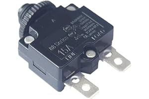 Series 5A 10A 15A 20A 25A 30A Reset Thermal Overload Protector Switch Circuit Breaker for air Compressor(15A)