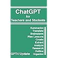 ChatGPT for Teachers and Students