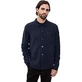 Vince Men's Contour Hem Sweater Shirt