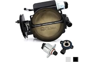 Kyostar 92mm Black LS Throttle Body with Position Sensors TPS IAC For LSX LS LS1 LS2 LS7