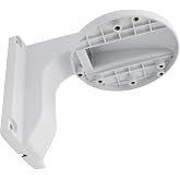 DS-1258ZJ Wall Mount Bracket Compatible with Fixed Lens Dome IP Camera DS-2CD21x2 White Plastic, 1 Pack