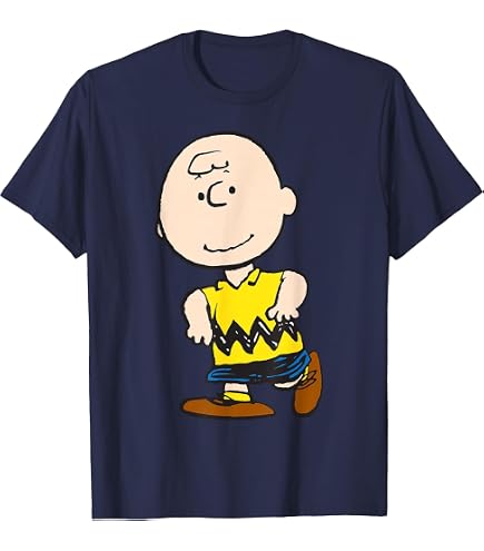 Peanuts Charlie Brown Costume Men's Adult Graphic Tee T-Shirt(Yellow,Small) : Clothing, Shoes & Jewelry