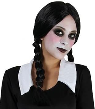 Black plaited wig Clearance