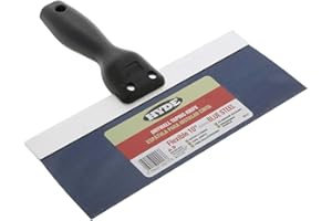 HYDE 09213 Lightweight Drywall Taping Knife, 10-inch Blue Steel